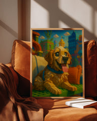 Lego Pati Portresi Poster Tablosu