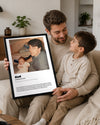 Fotoğraflı DAD Sözlük Tanımlı Poster Tablosu