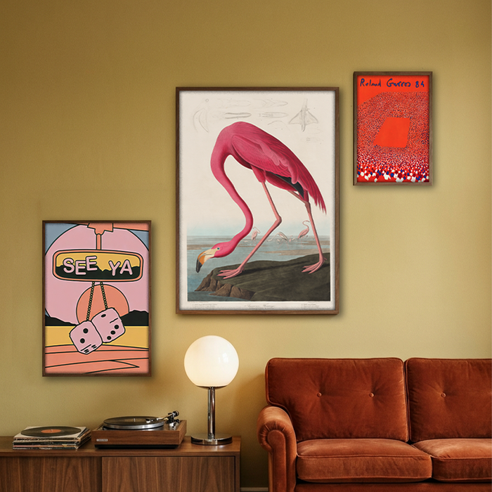 Retro & Vintage 3'lü Poster Tablo Seti
