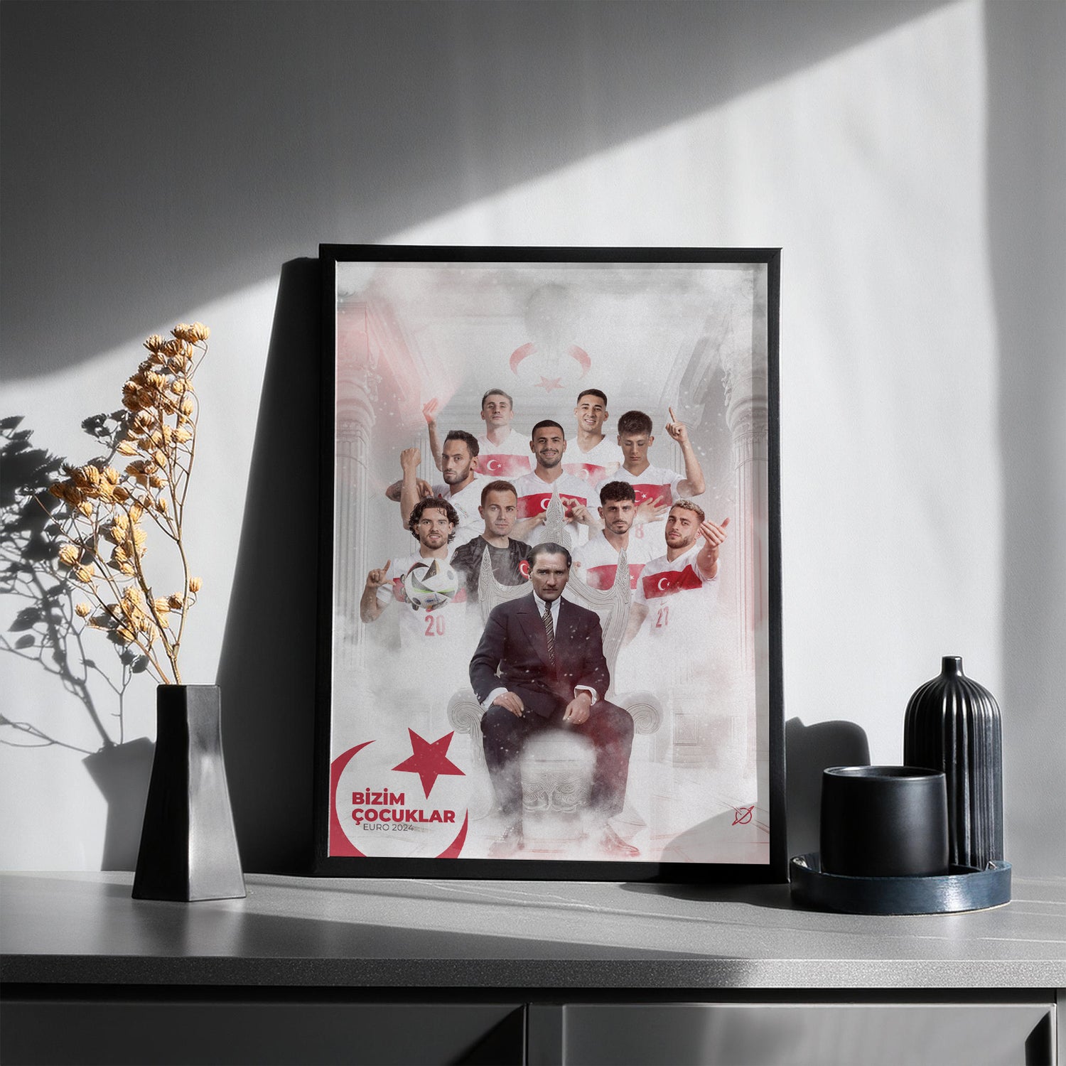 EURO 2024 SOUVENIR - OUR CHILDREN POSTER PAINTING