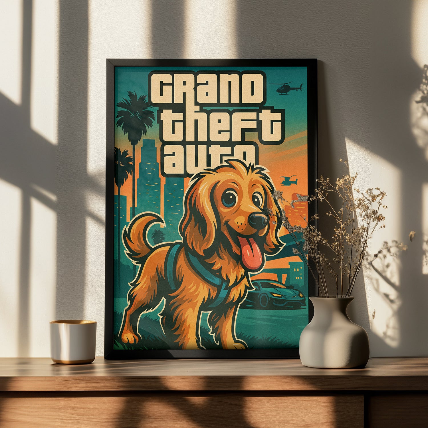 GTA Sokak Pati Poster Tablosu