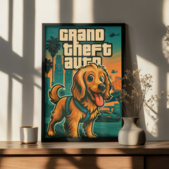 GTA Sokak Pati Poster Tablosu