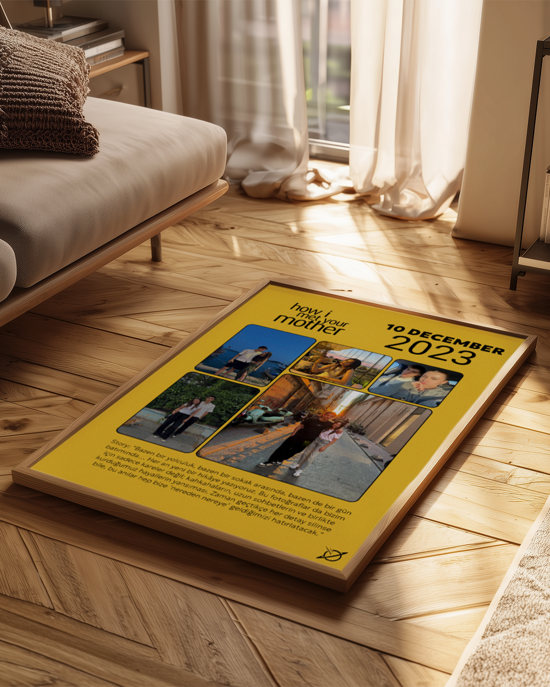 How I Met Your Mother-Father Poster Tablosu