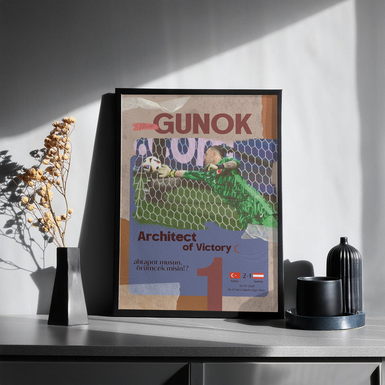 EURO 2024 MEMORY - MERT GÜNOK POSTER PAINTING