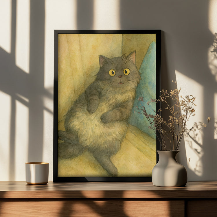 Ghibli Esintili Pati Poster Tablosu