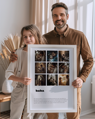 Baba Yazılı Poster Tablosu