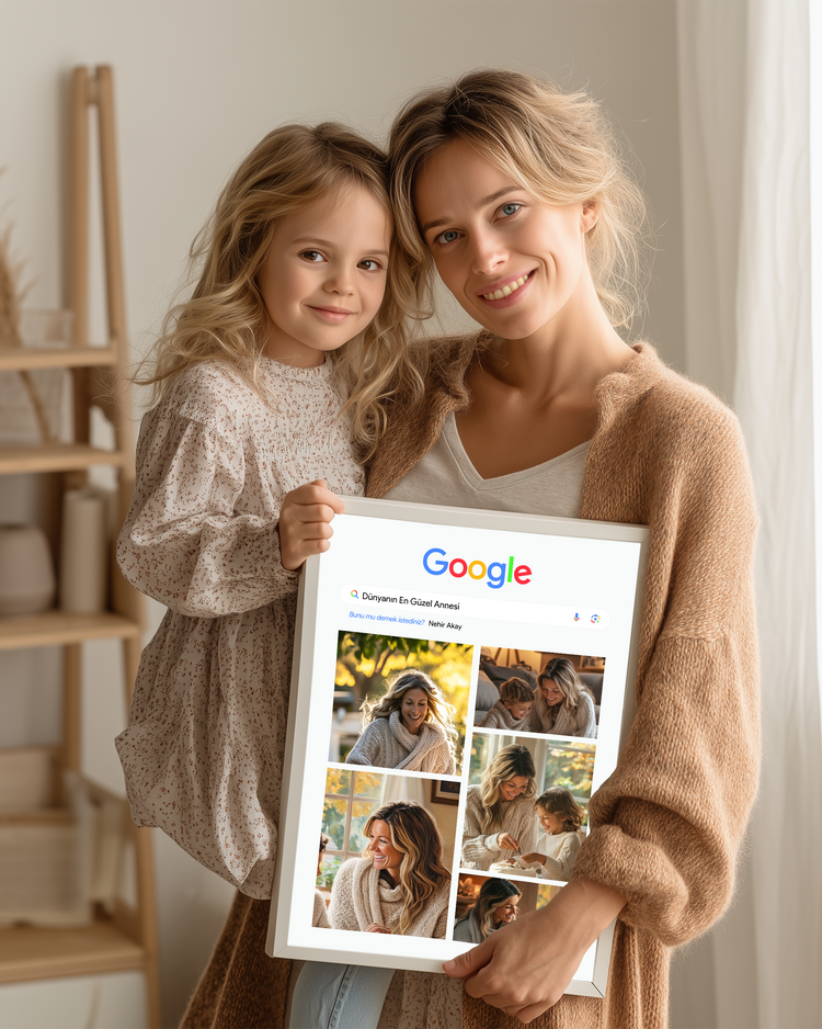 Annelere Özel Google Poster Tablosu