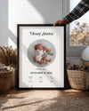 Dünyaya Hoş Geldin | Kişiye Özel Poster Tablo