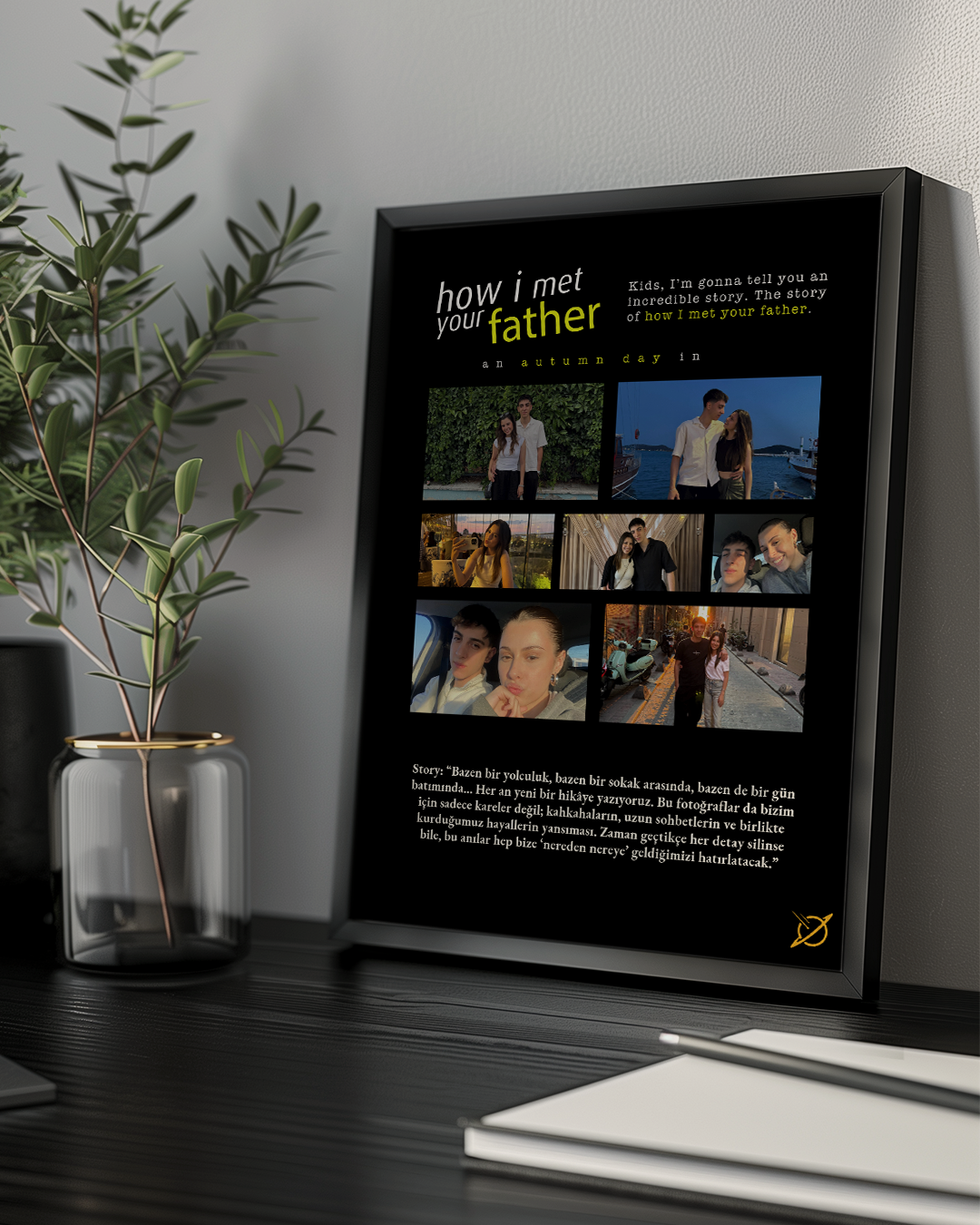 How I Met Your Mother-Father Poster Tablosu