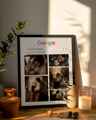 Babalara Özel Google Poster Tablosu