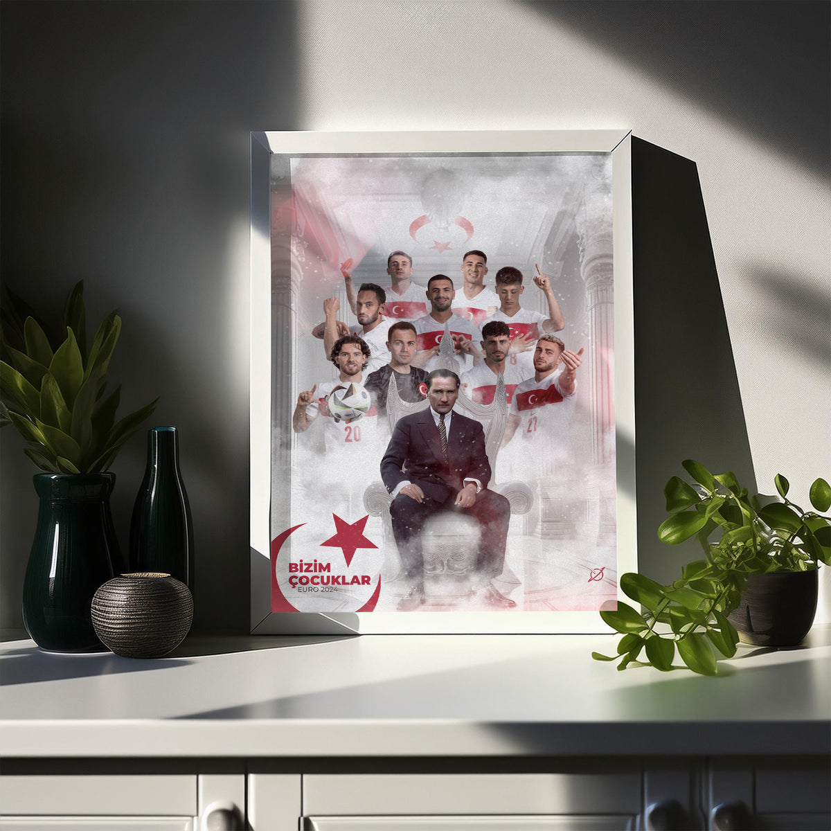 EURO 2024 HATIRASI - BİZİM ÇOCUKLAR POSTER TABLOSU