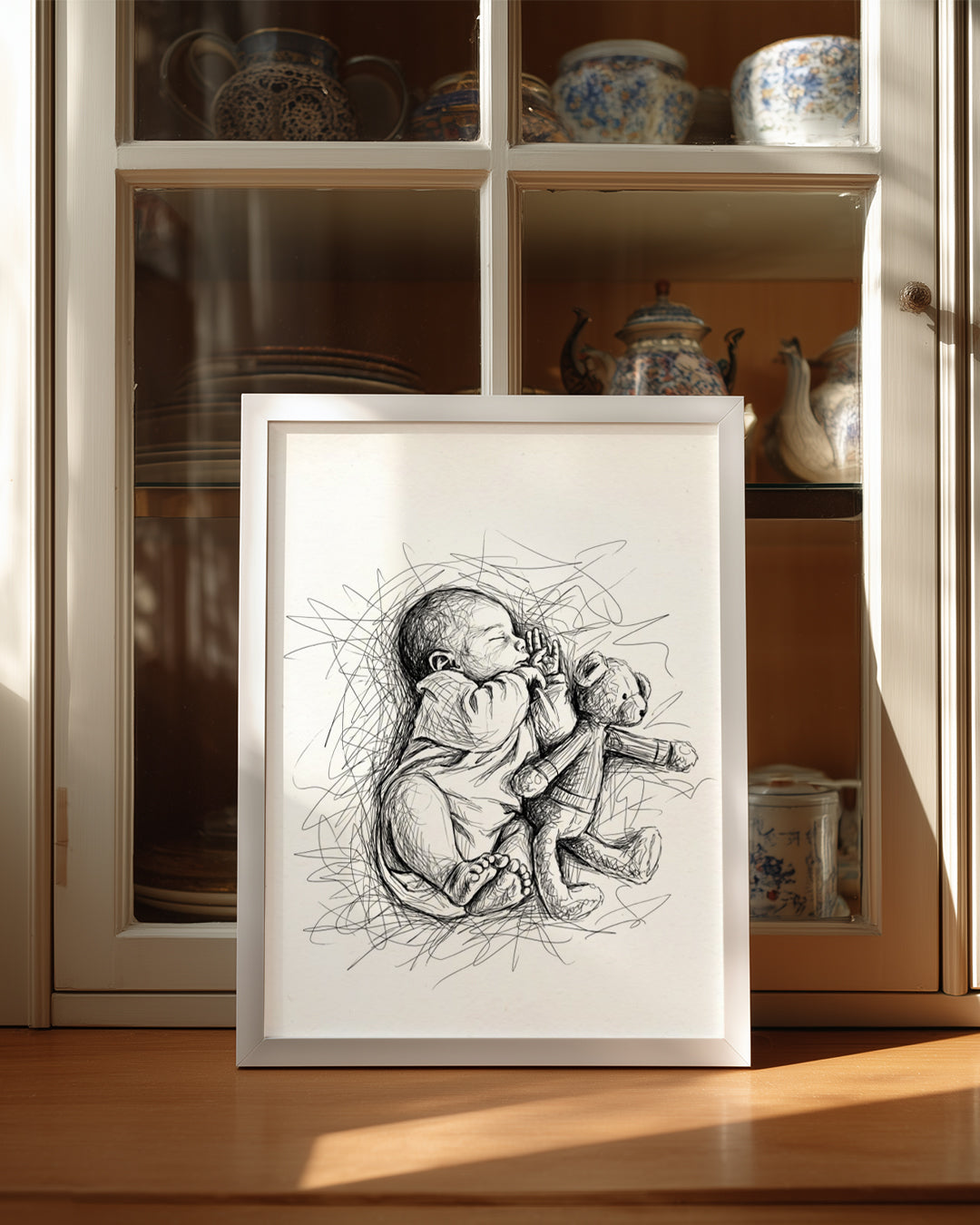 Masumiyet Çizimi | Kişiye Özel Poster Tablo