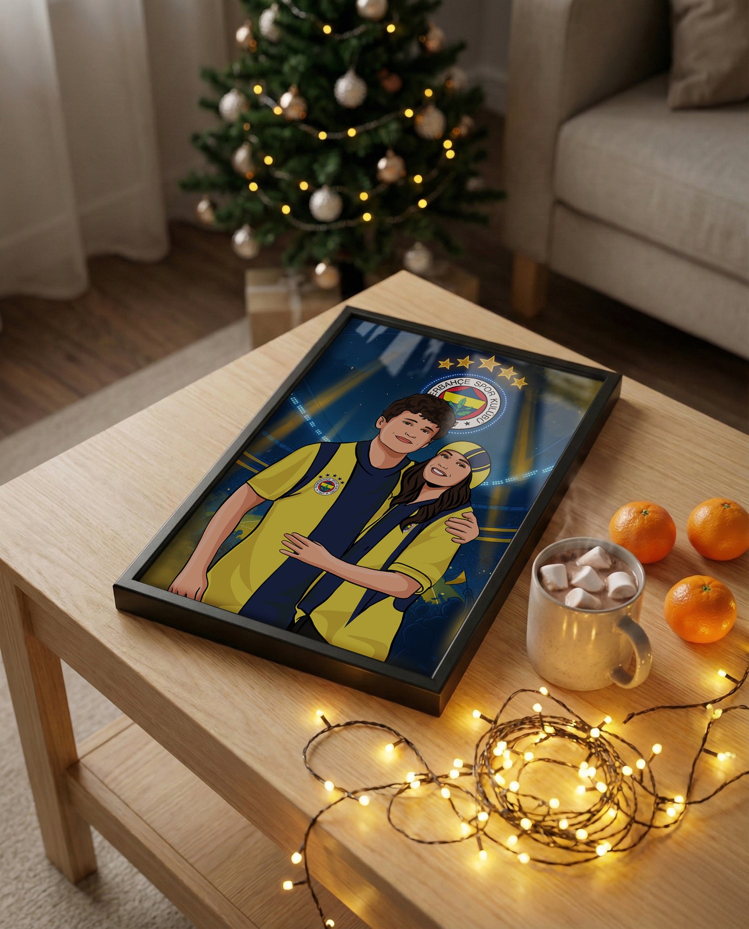 Taraftar Temalı Poster Tablolar