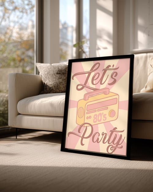 80s Party Poster Tablosu