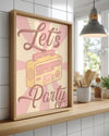 80s Party Poster Tablosu