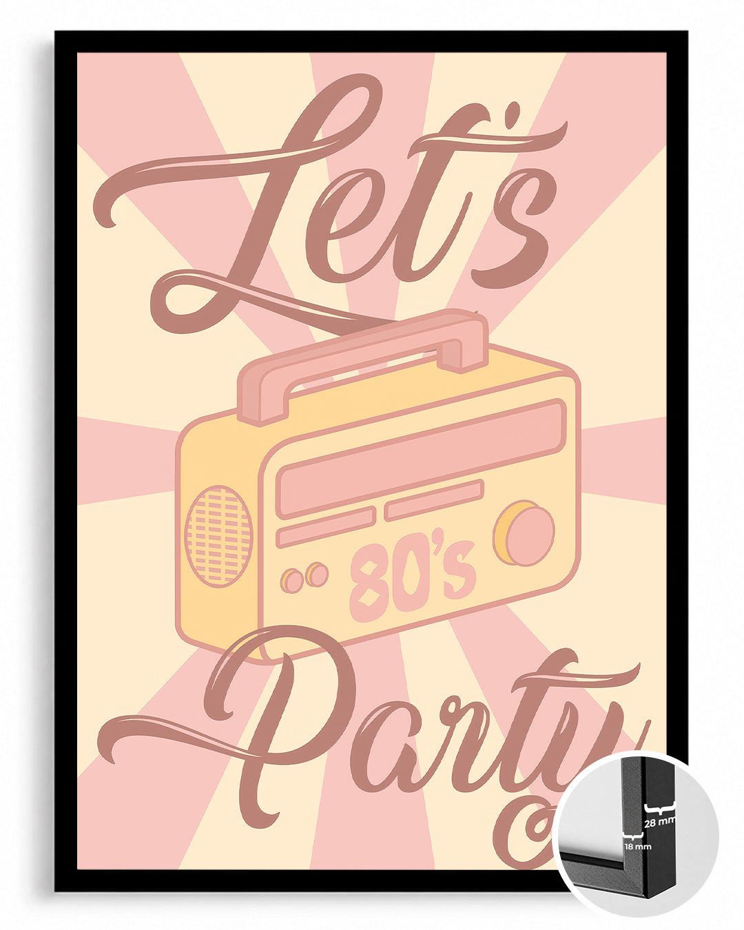 80s Party Poster Tablosu