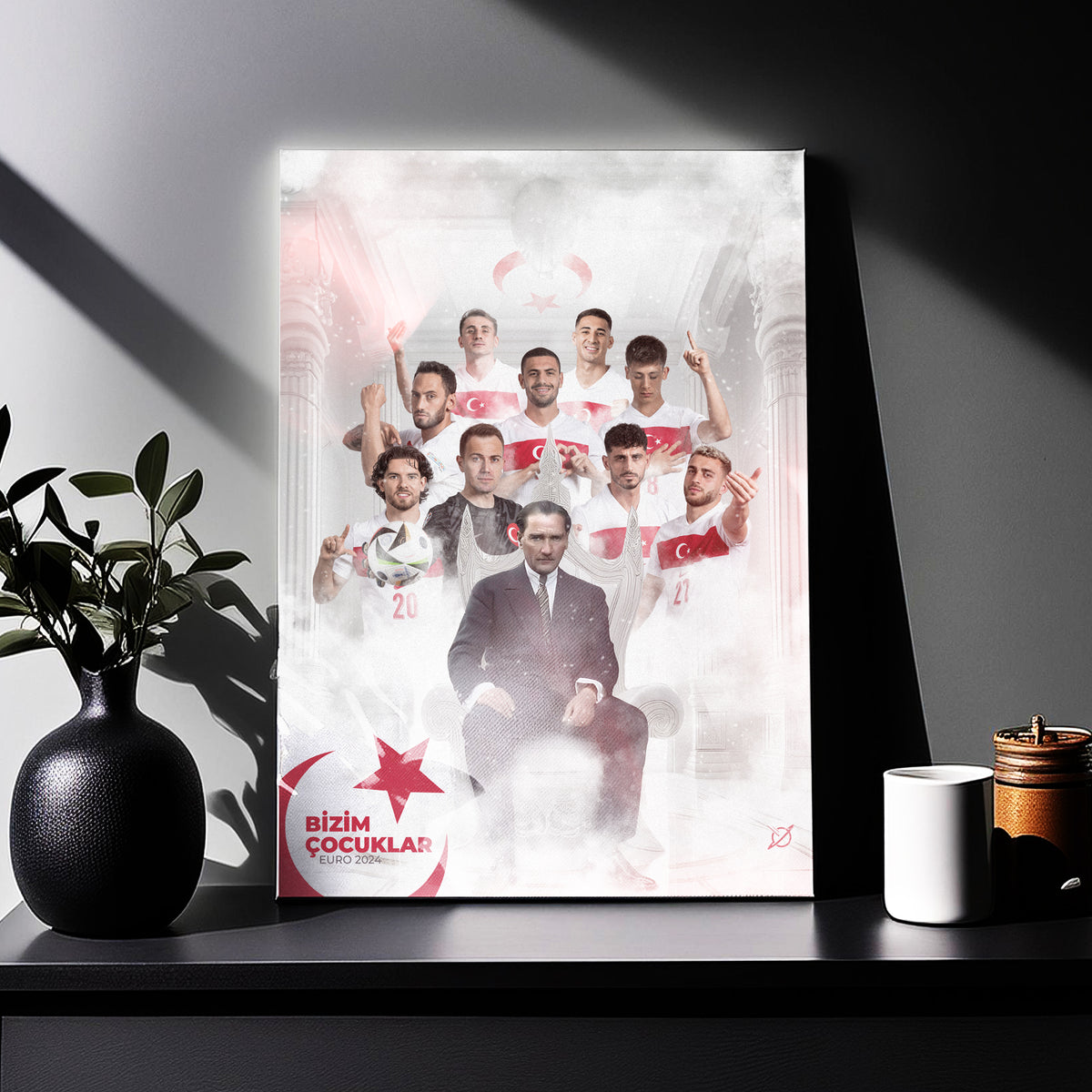 EURO 2024 HATIRASI - BİZİM ÇOCUKLAR POSTER TABLOSU