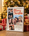 Christmas Memories – Vintage Fotoğraf Kolaj Poster Tablosu