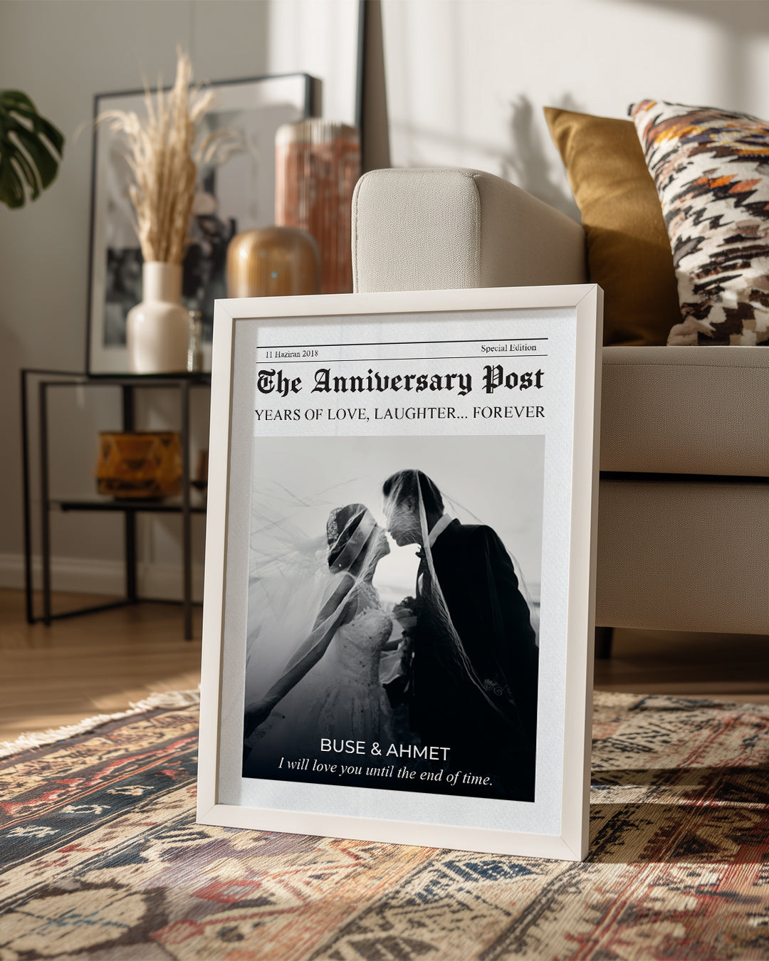 Anı Newspaper Poster Table