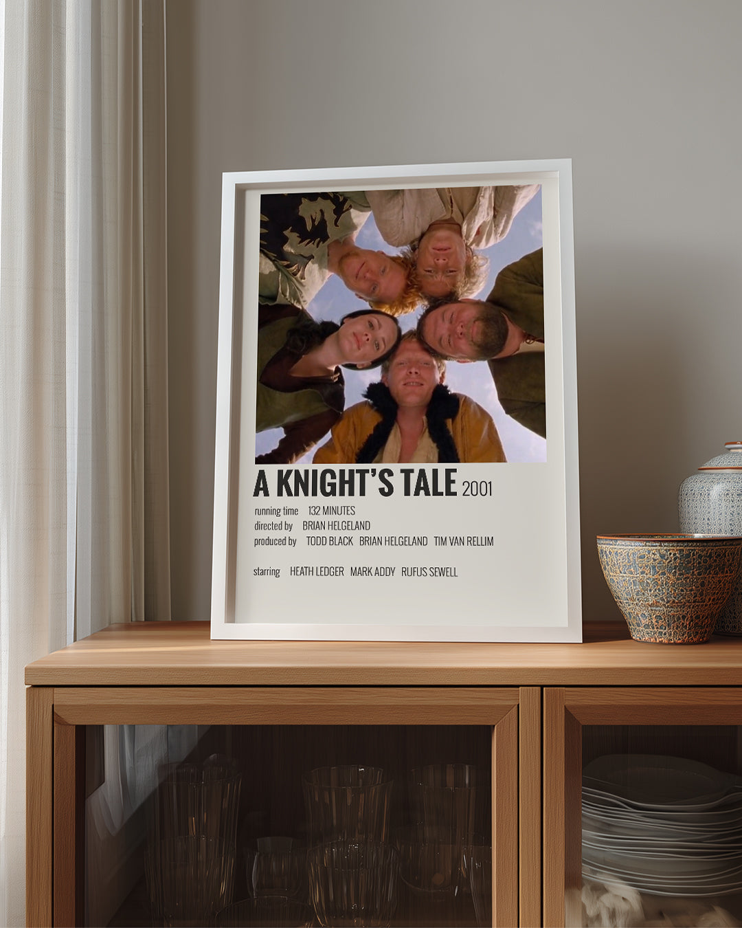 A Knights Tale Poster Tablosu