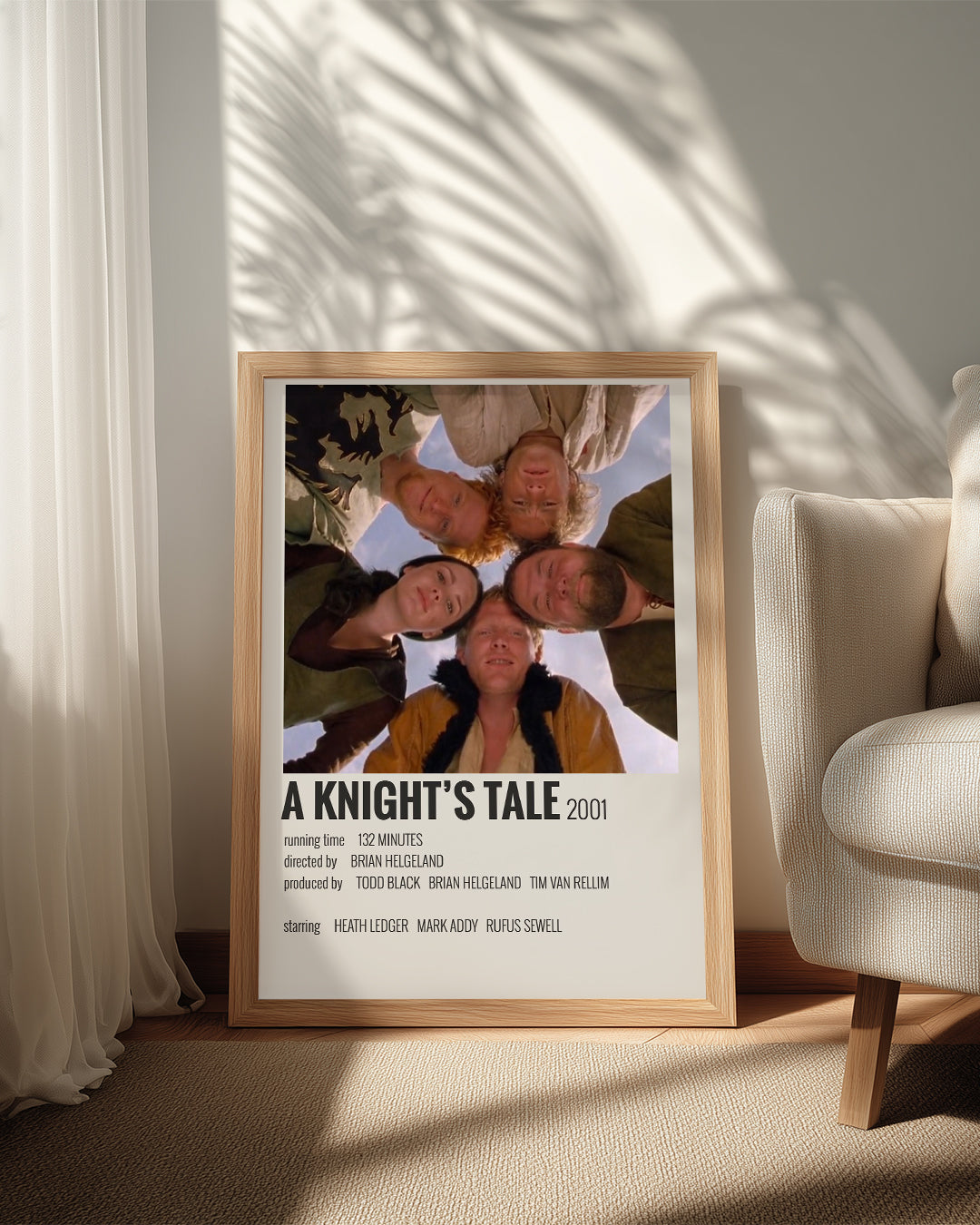 A Knights Tale Poster Tablosu