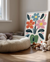 Abstract Bunch Poster Tablosu