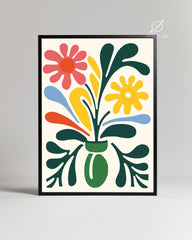 Abstract Burst Poster Tablosu