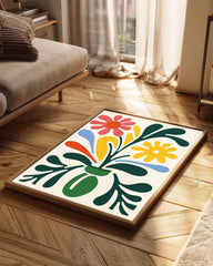 Abstract Burst Poster Tablosu