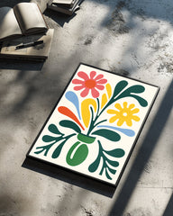 Abstract Burst Poster Tablosu