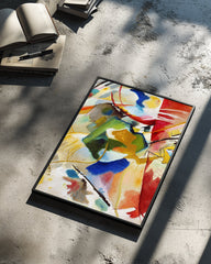 Abstract Chaos Poster Tablosu