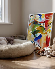 Abstract Chaos Poster Tablosu