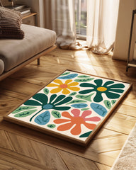 Abstract Patch Poster Tablosu