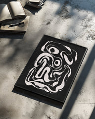 Abstract Spiral Poster Tablosu