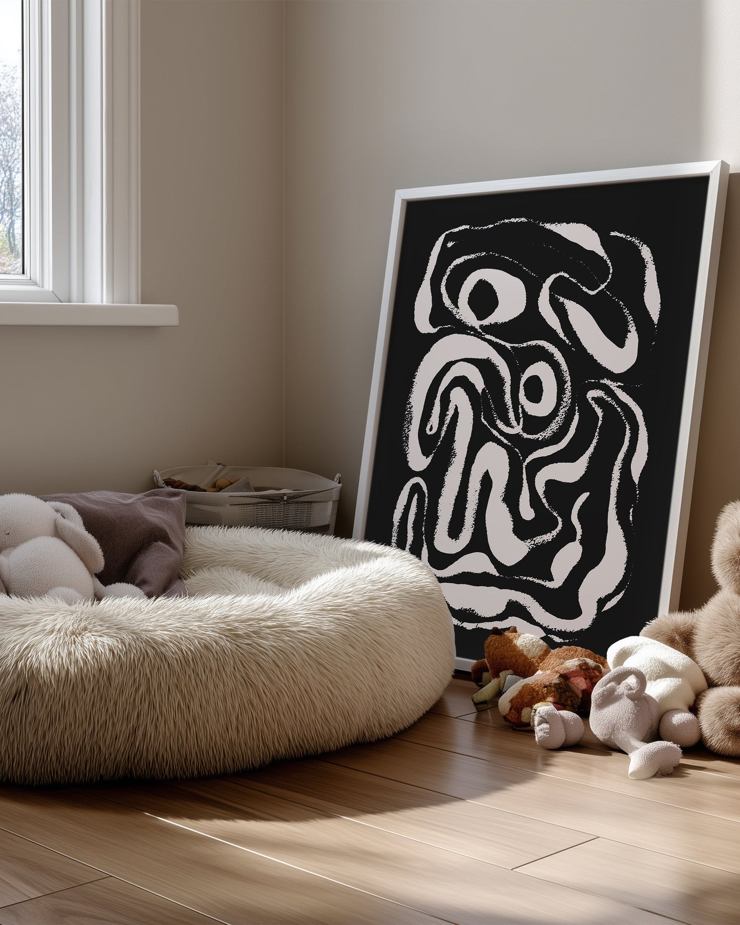 Abstract Spiral Poster Tablosu