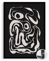 Abstract Spiral Poster Tablosu