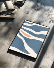 Abstract Sun Poster Tablosu