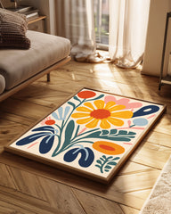 Abstrait Chaude Poster Tablosu