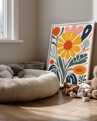 Abstrait Chaude Poster Tablosu