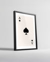 Ace Black Poster Tablosu