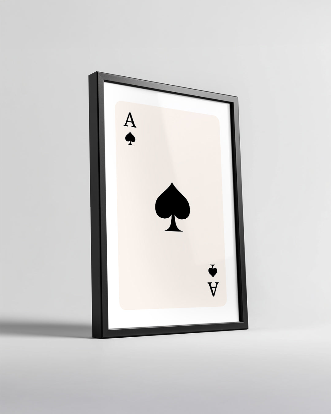 Ace Black Poster Tablosu