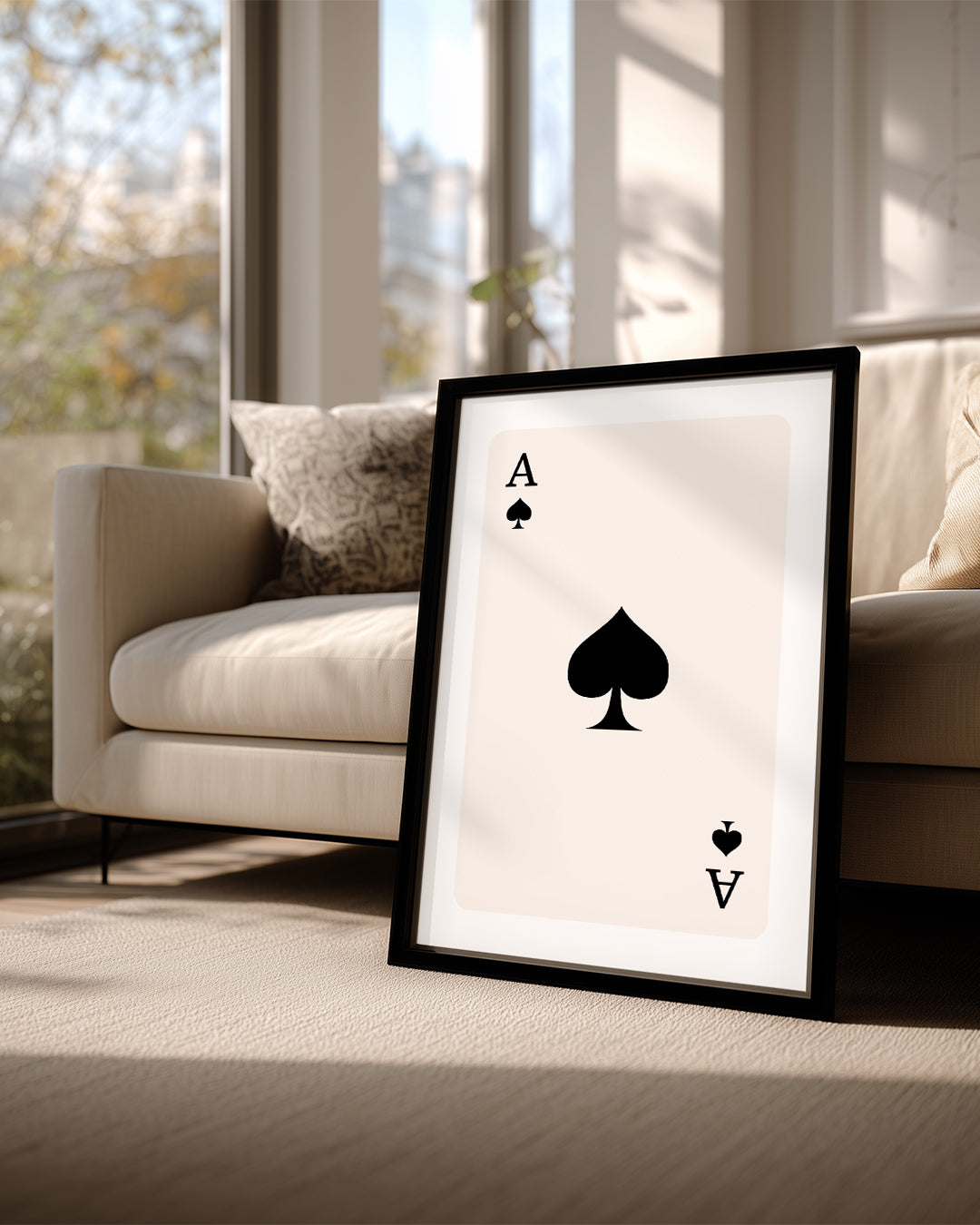Ace Black Poster Tablosu