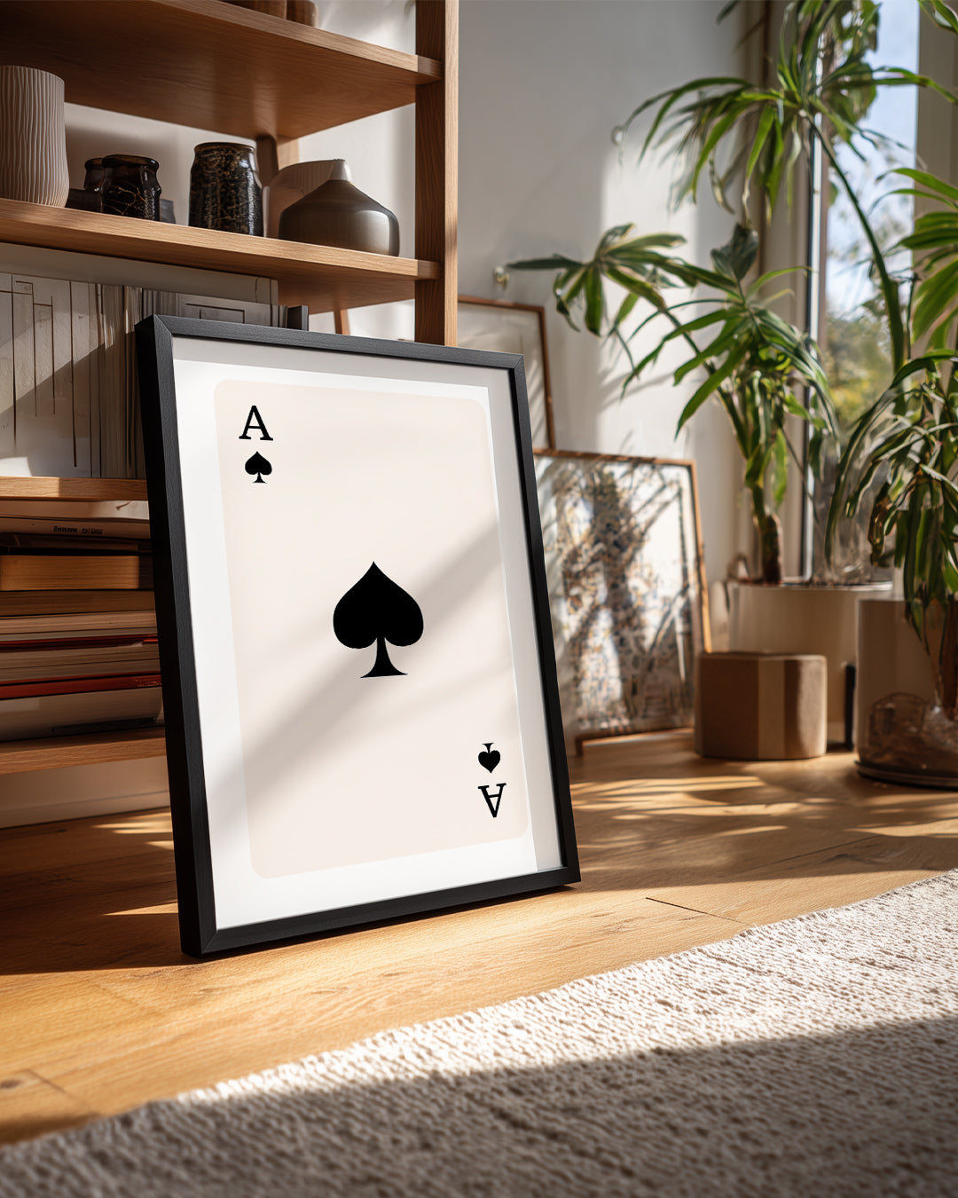 Ace Black Poster Tablosu