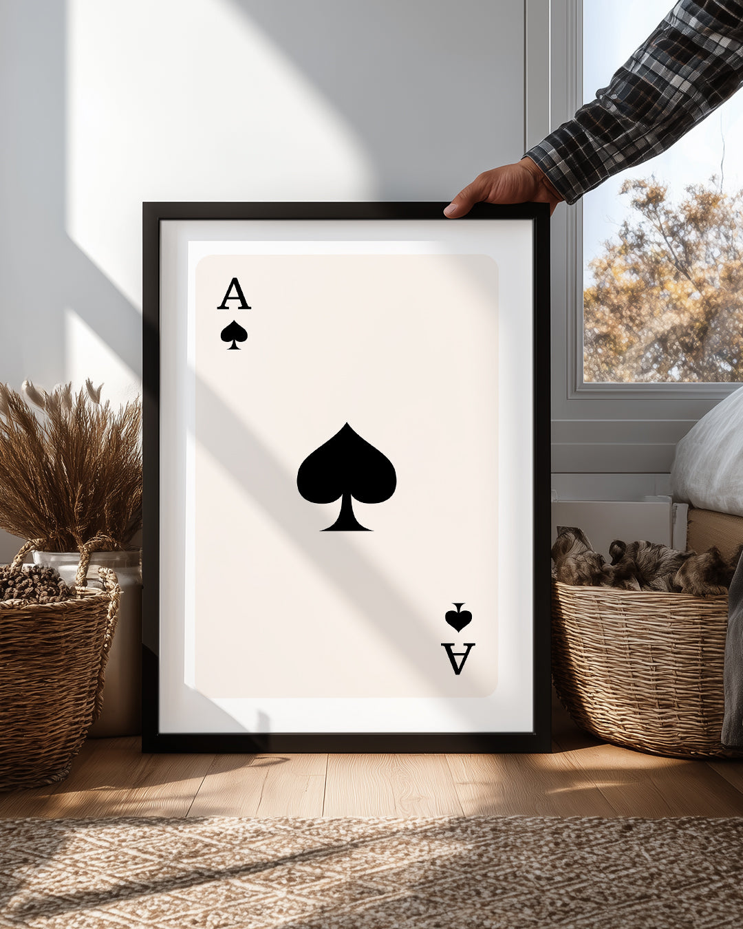 Ace Black Poster Tablosu