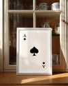Ace Black Poster Tablosu