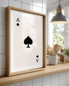 Ace Black Poster Tablosu