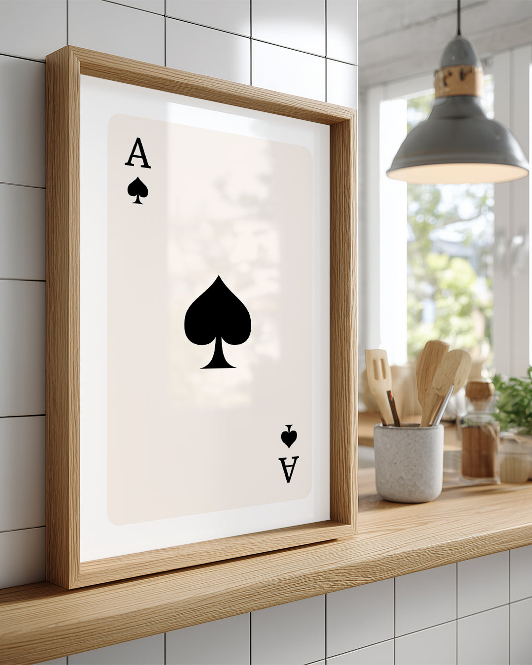 Ace Black Poster Tablosu