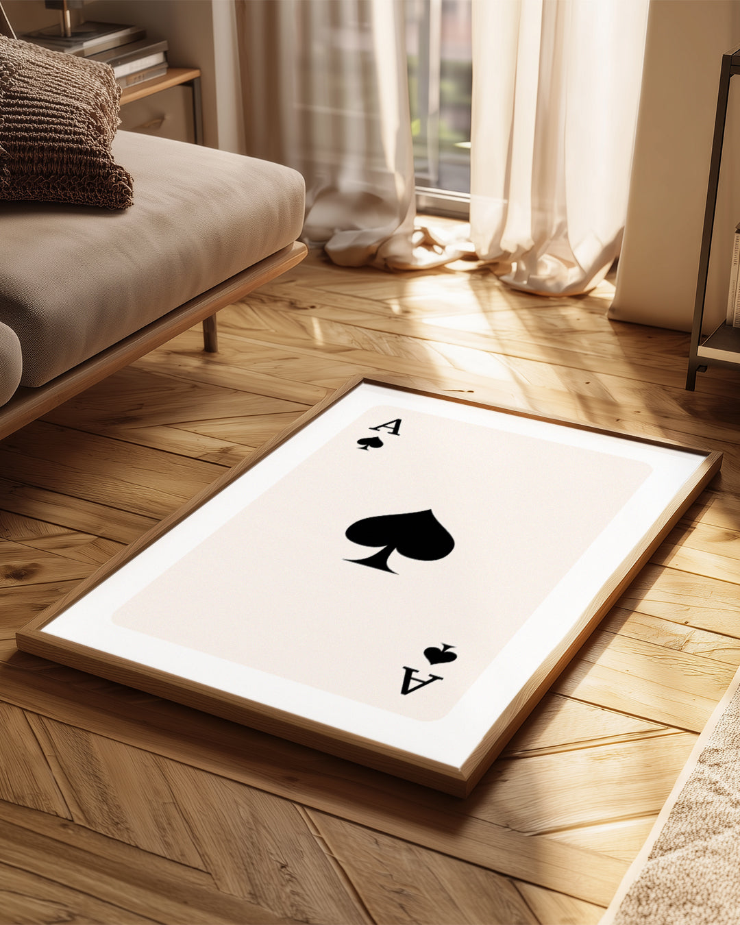 Ace Black Poster Tablosu