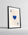 Ace Blue Poster Tablosu