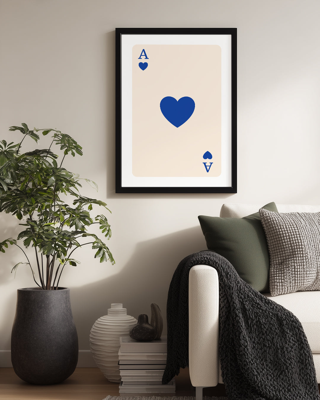 Ace Blue Poster Tablosu