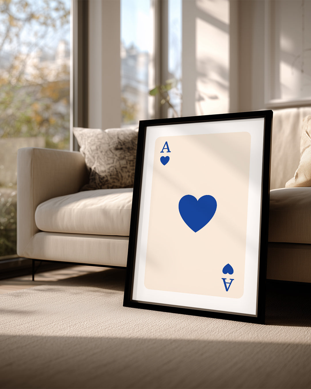 Ace Blue Poster Tablosu